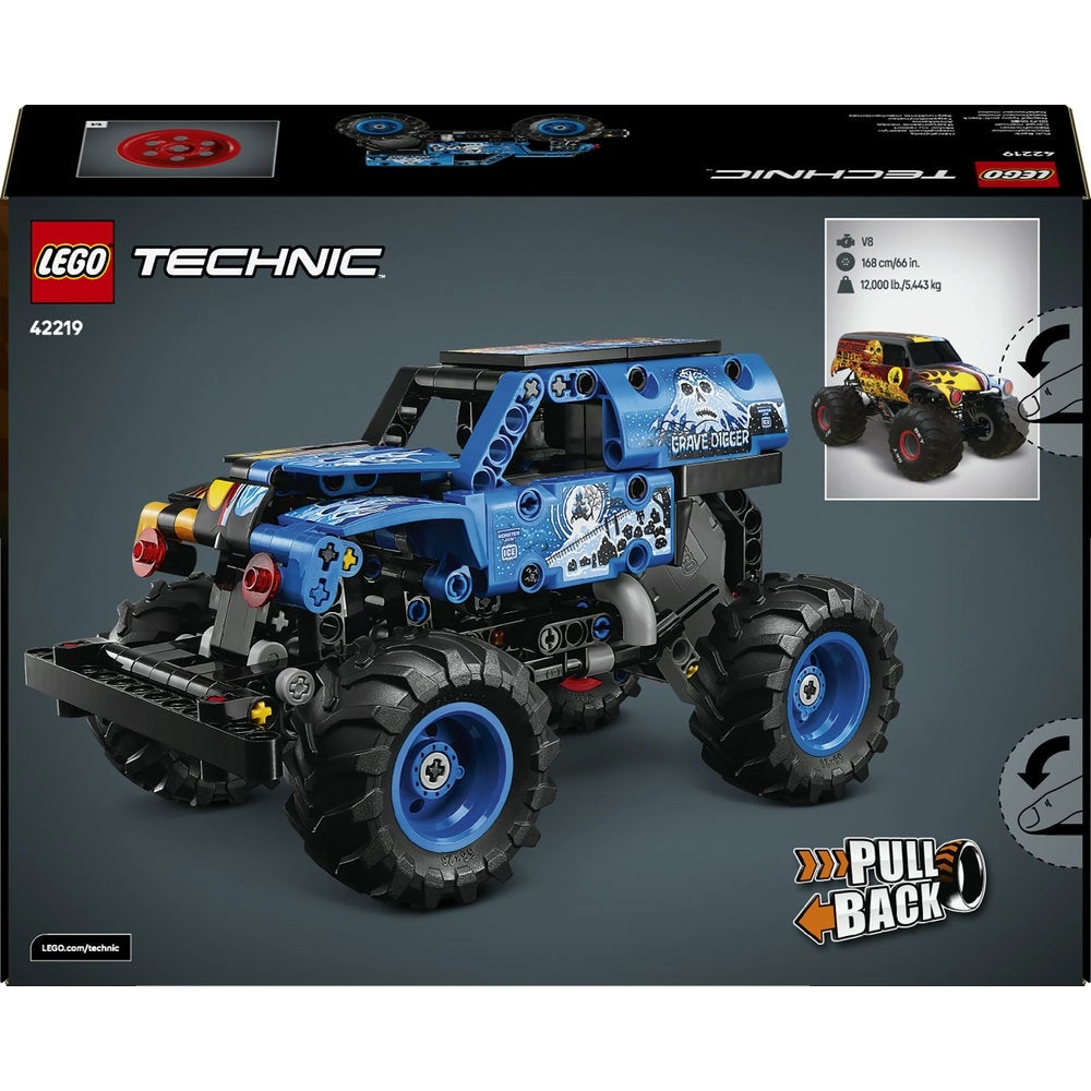 Technic Monster Jam Grave Digger Fire and Ice (42219)