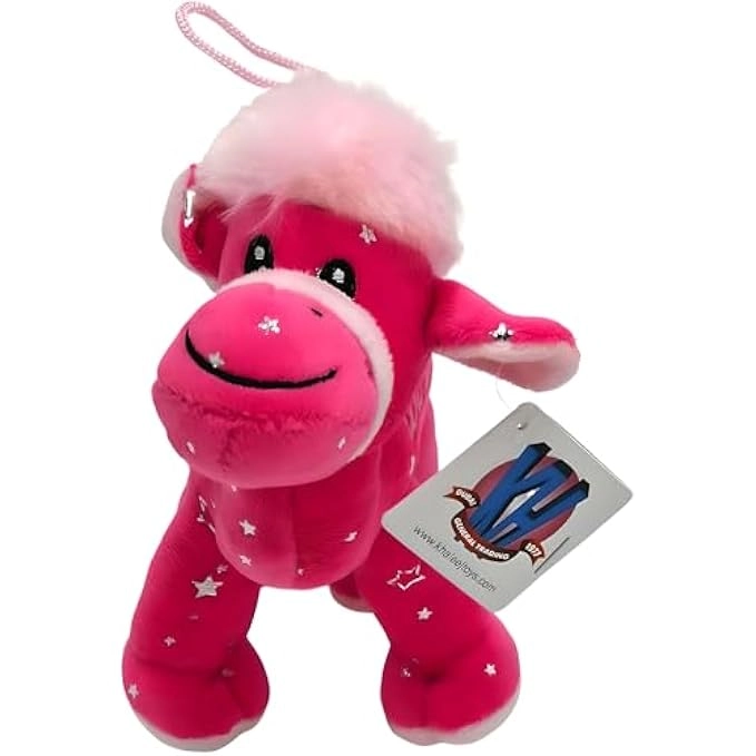 Camel Figurine - Pink 20 cm