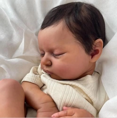 Laura Reborn Baby Doll - 20 inch Vinyl Dark Brown Ages 3+