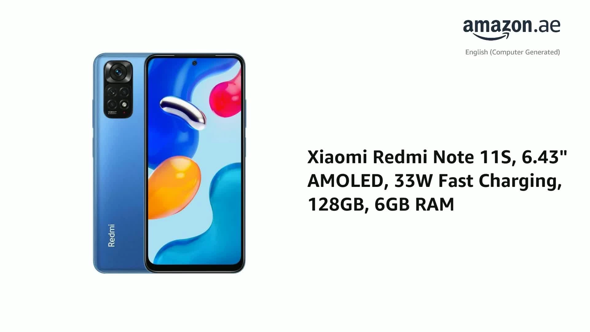 Redmi Note 11S - 6GB 128GB
