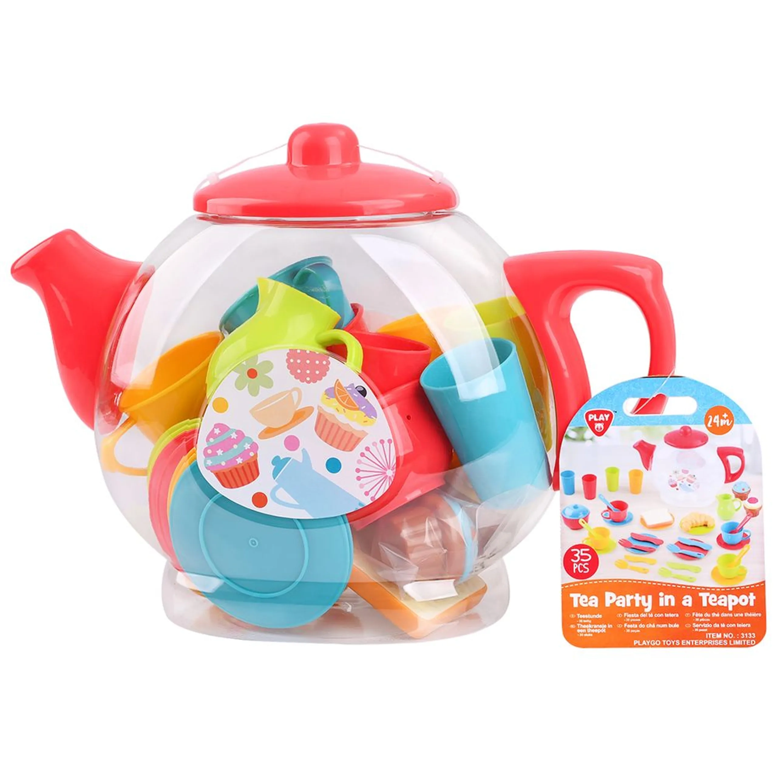 Play&Go Tea Party In A Teapot - 35 pcs