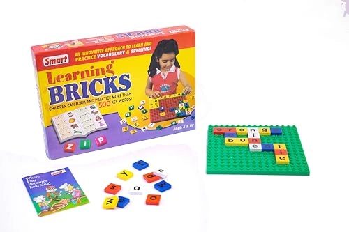 Smart Learning Bricks Alphabet - 4 years and up 50 pieces
