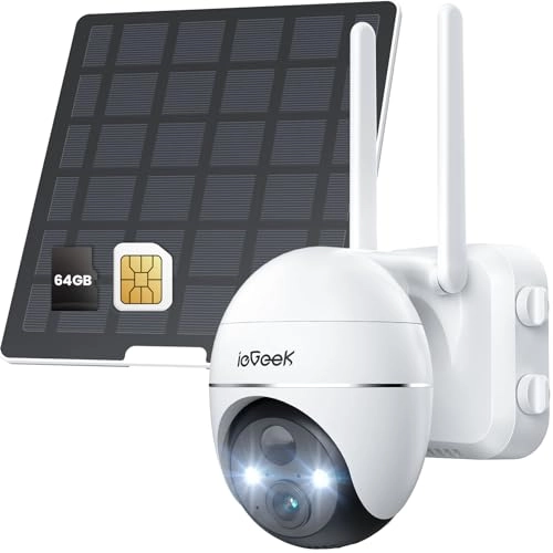4G LTE Cellular Security Camera 2K