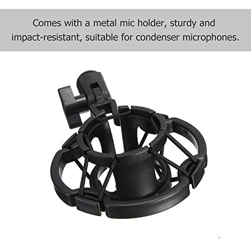 Tabletop Microphone Tripod - metal mic holder 3/8 screw thread