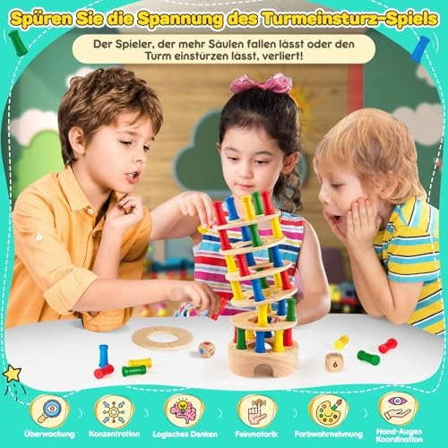 Wooden Board Game - 4 - 18 years 48 pieces