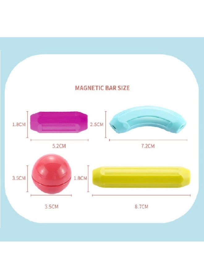 Magnetic Ball and Stick Building Set - 64pcs