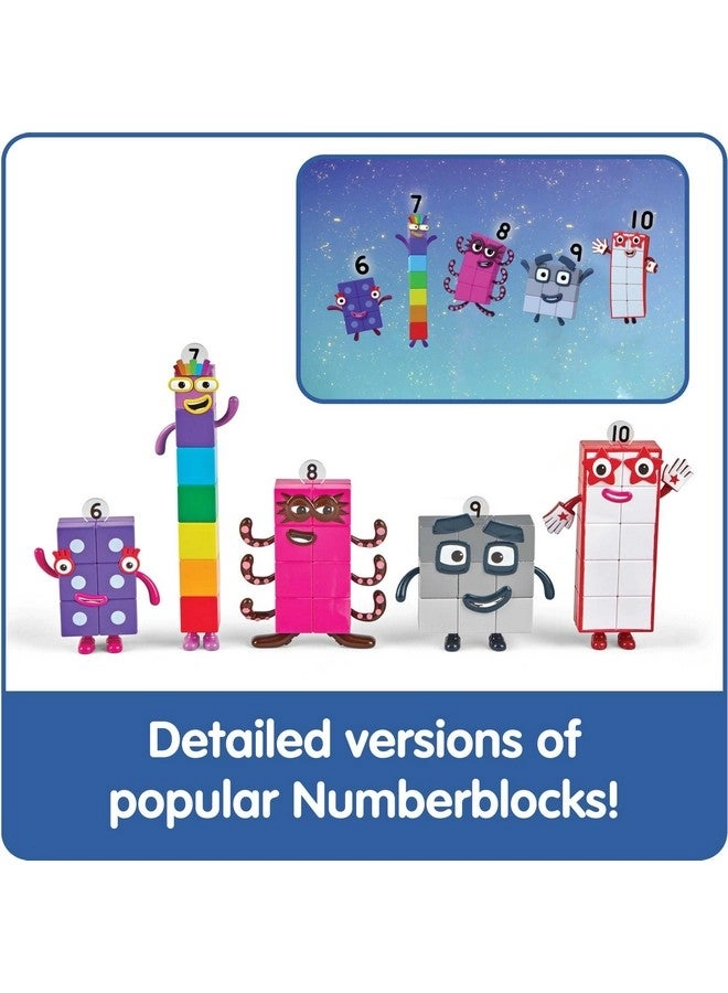 Numberblocks Friends Six to Ten