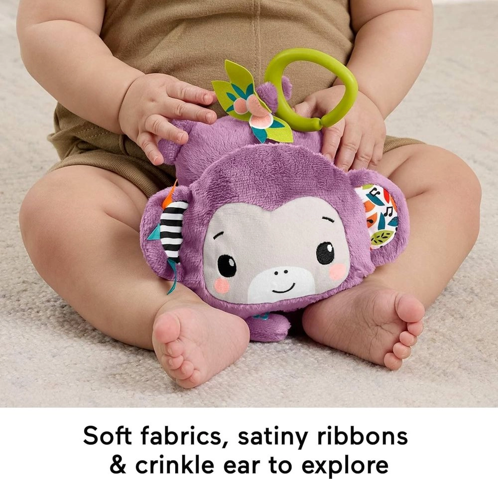 Sing And Go Purple Monkey Hanging - 0 months