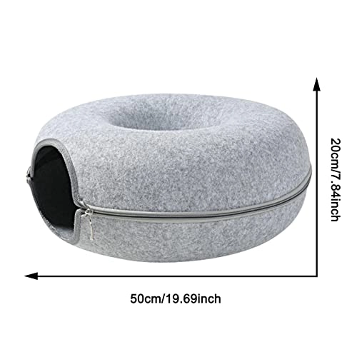 Cat Tunnel Bed - About 50x50x20cm Felt