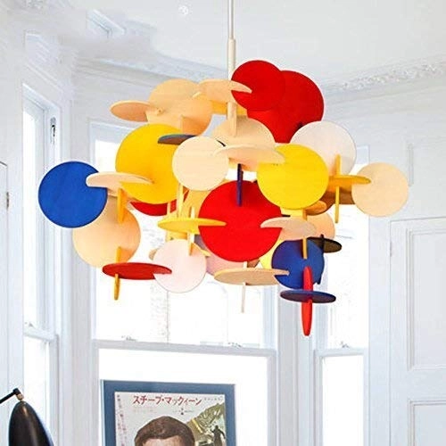 Building Block Luster - Chandelier Clear with Multicolor 31W-40W