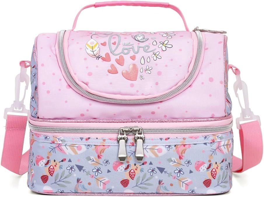 Bento Lunch Bag - Unicorn Pink 7L