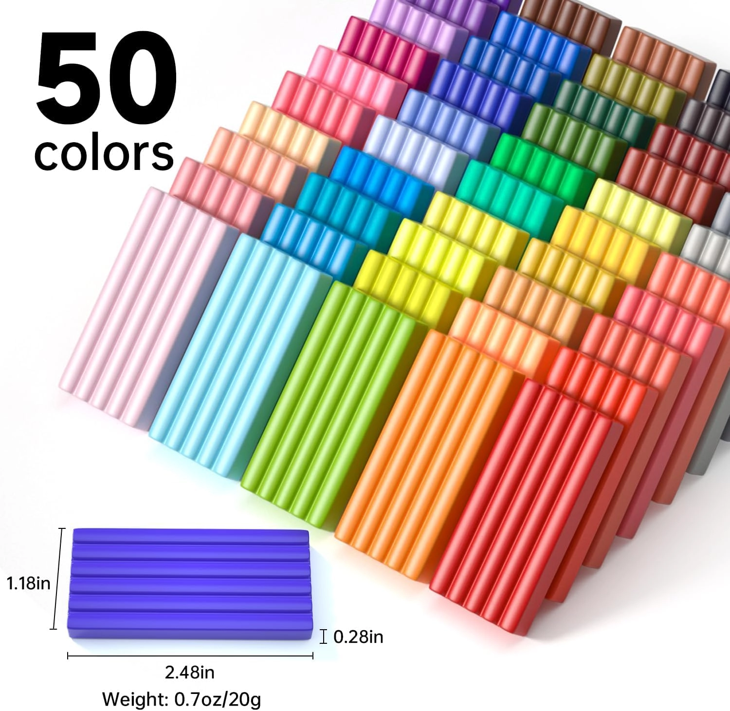 Polymer Clay Kit - 152 piece(s)