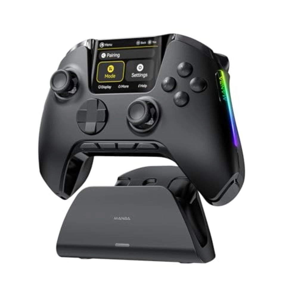 Generic Interactive Screen Wireless Gaming Controller - black Switch/PC/iOS/Android