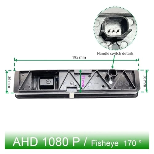 Reverse Camera - Night vision Wire 1920x1080P