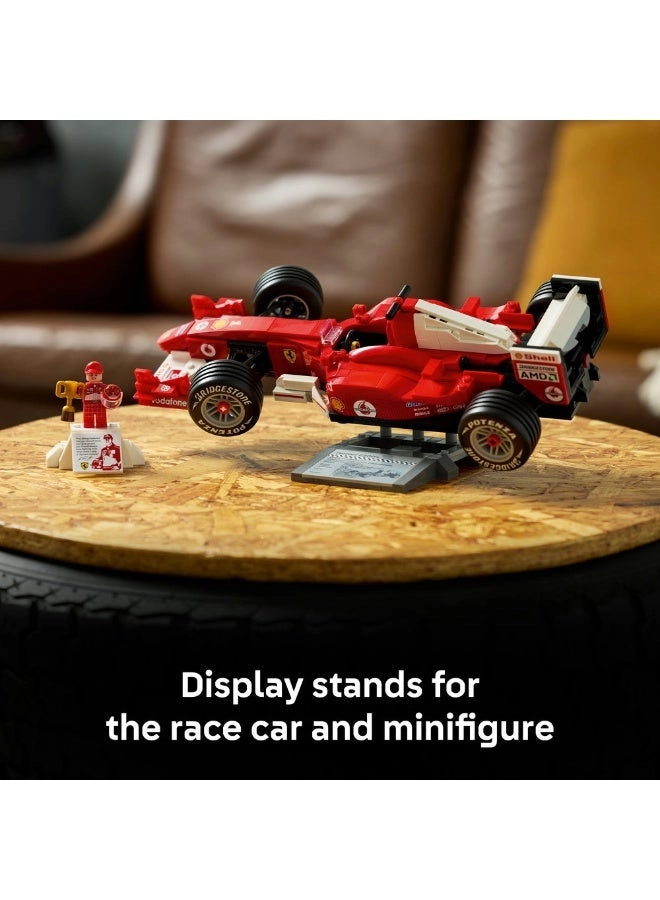 Icons Ferrari F2004 & Michael Schumacher (11375) - F1 Car Model Kit Display Set