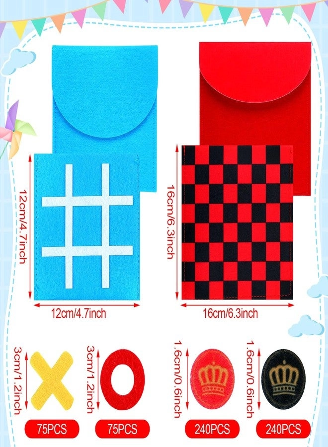 Tic Tac Toe - 30 Pack 2 in 1 Checkers