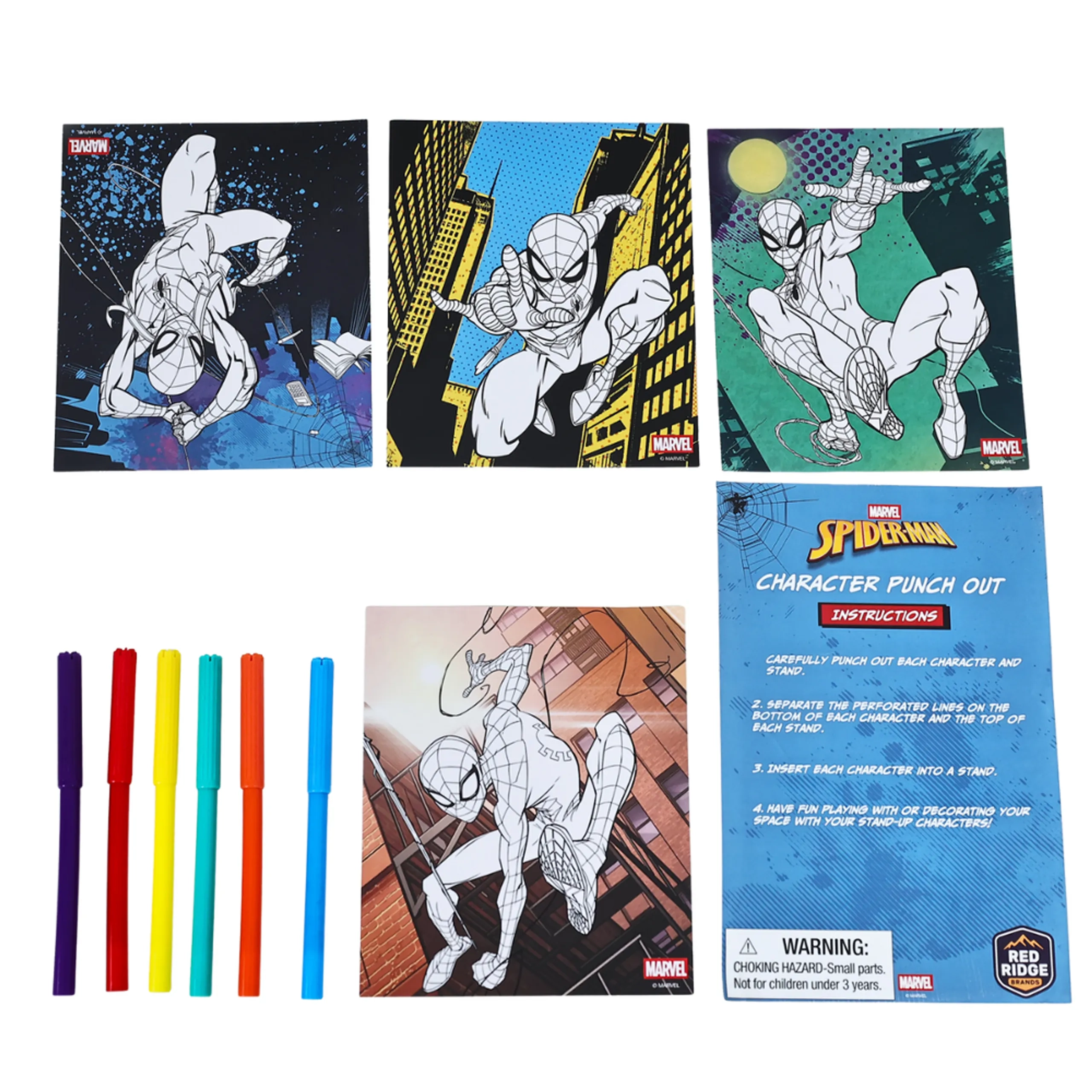 Spider-Man Hours Of Fun Awesome Activity Set - 3+ years