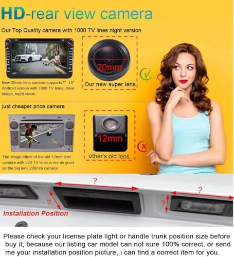 Rear View Camera - Night vision 628 x 586 pixels