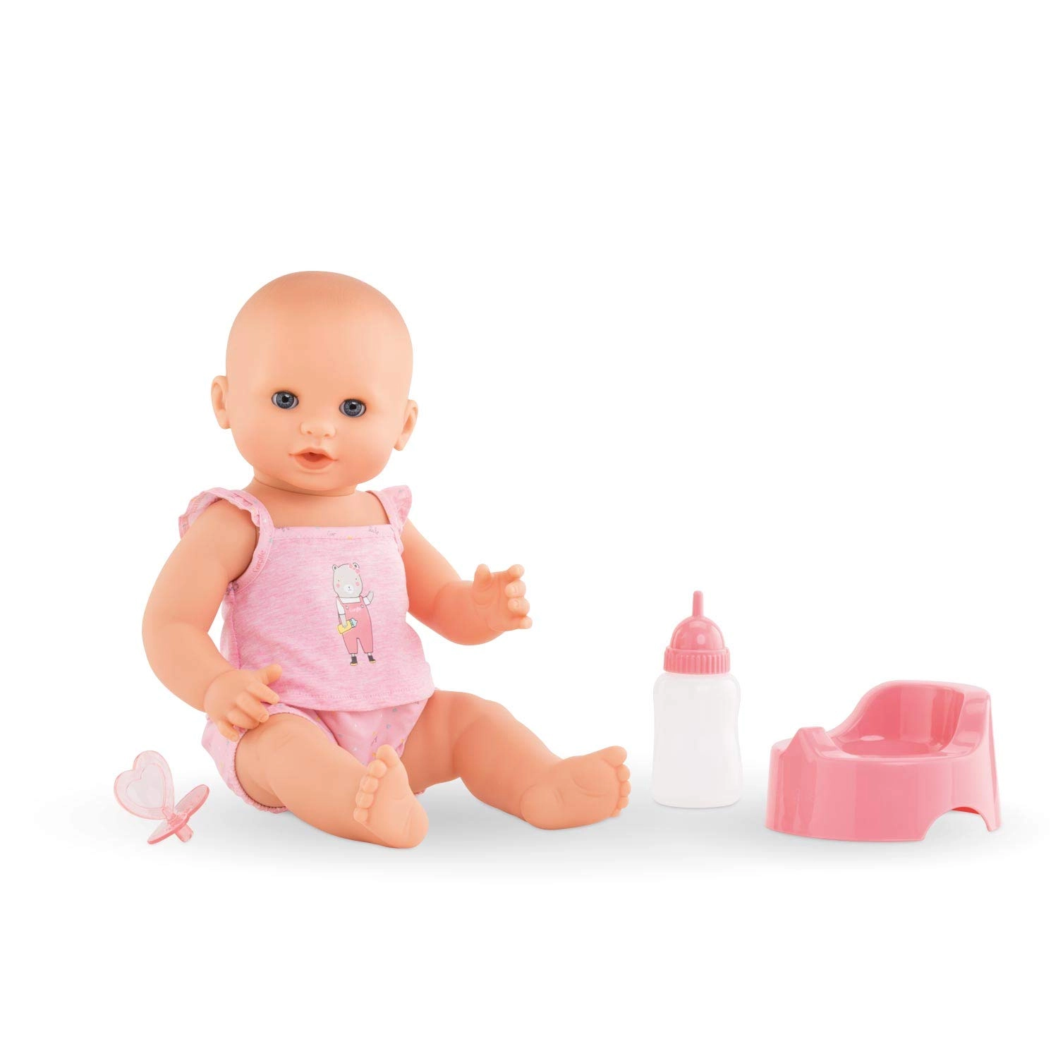 Corolle Emma Drinking and Wet Bath Baby - 36 cm Vinyl Vanilla Scent Ages 2+