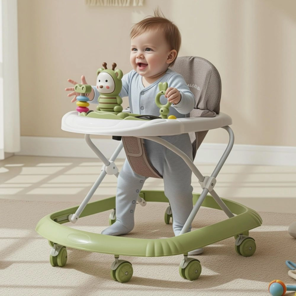 Ziggie - 3-Stage Height Adjustment 360° Rotating Wheels