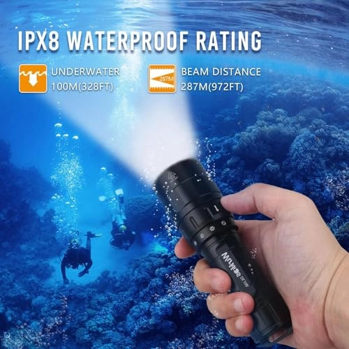 DL10R - 4500 Lumen 100m Diving Depth