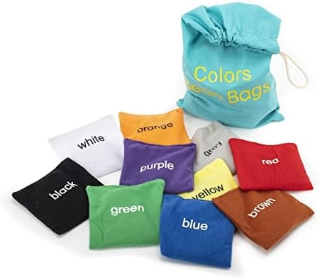 Educational Insights Colors Beanbags - Ages 3+ 10 pieces