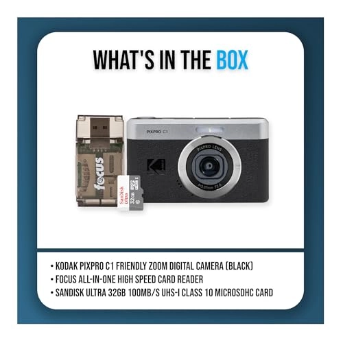 C1 + microSDHC Card - 32GB + Card Reader