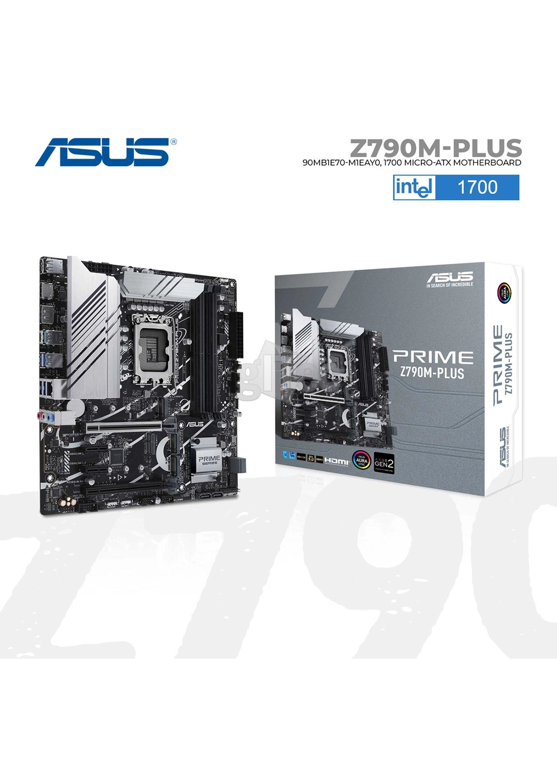 PRIME Z790M-PLUS - DDR5 128GB LGA 1700