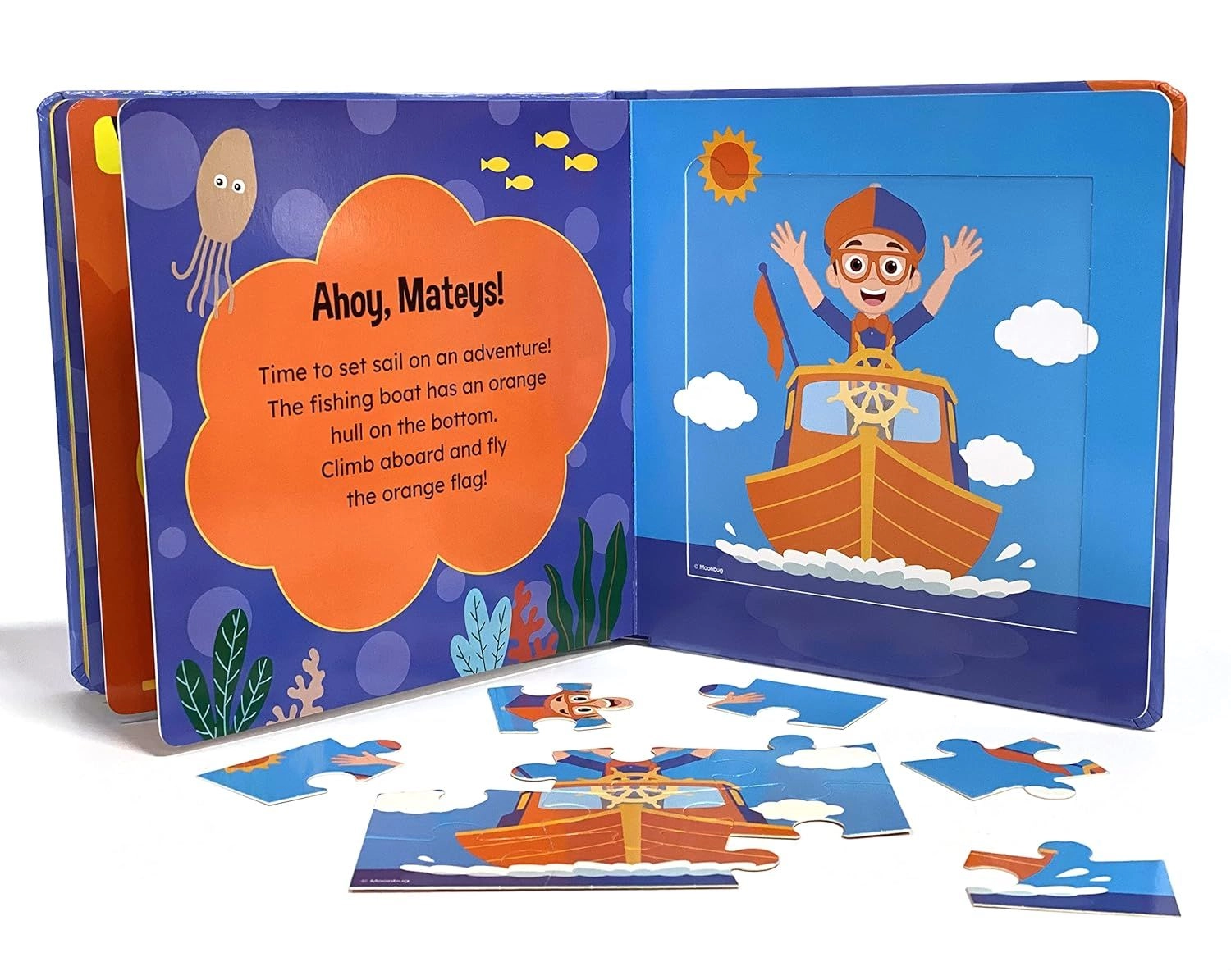 Blippi My First Puzzle Book - 3+ 9 pieces