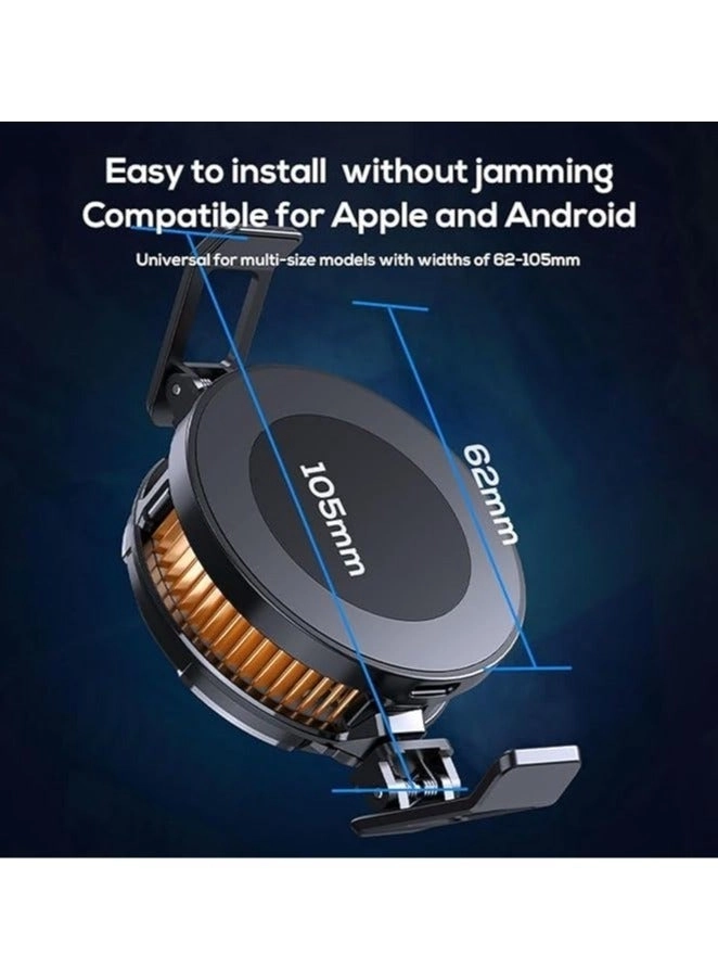 Magnetic Phone Cooler - Portable Universal Black+RGB