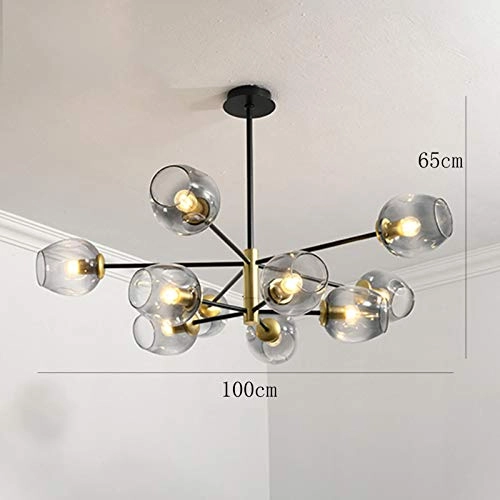 Magic Bean Molecule Chandelier