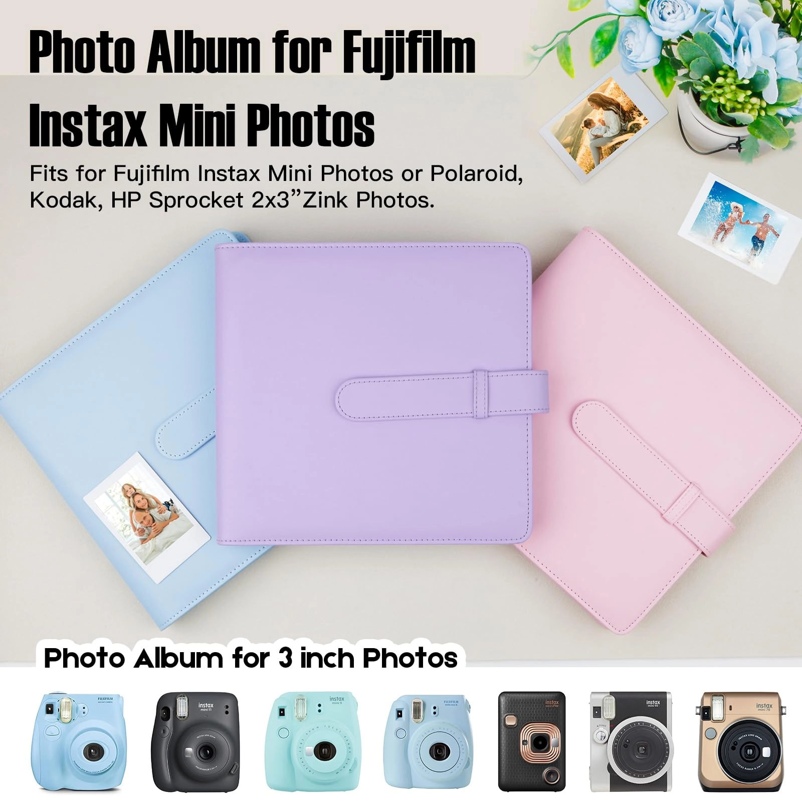 Mini Photo Album - 360 Pockets