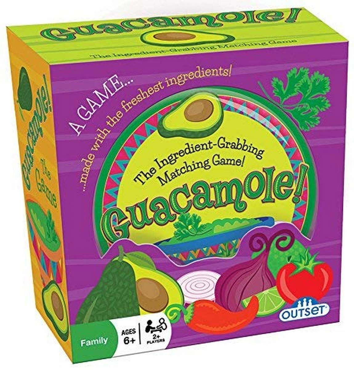 Outset Guacamole - Cooperative Card Game