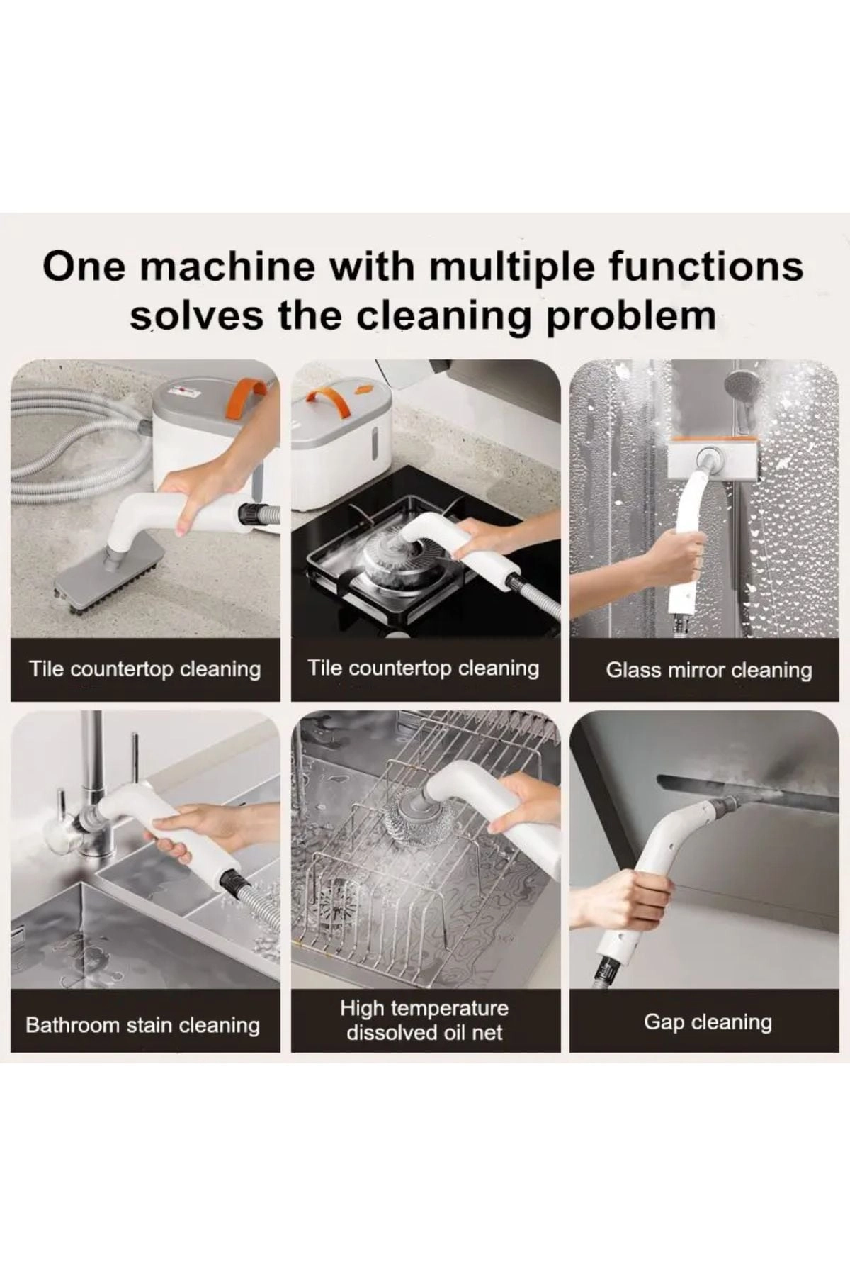 Multi-Function Steam Cleaner - 2.6 Bar