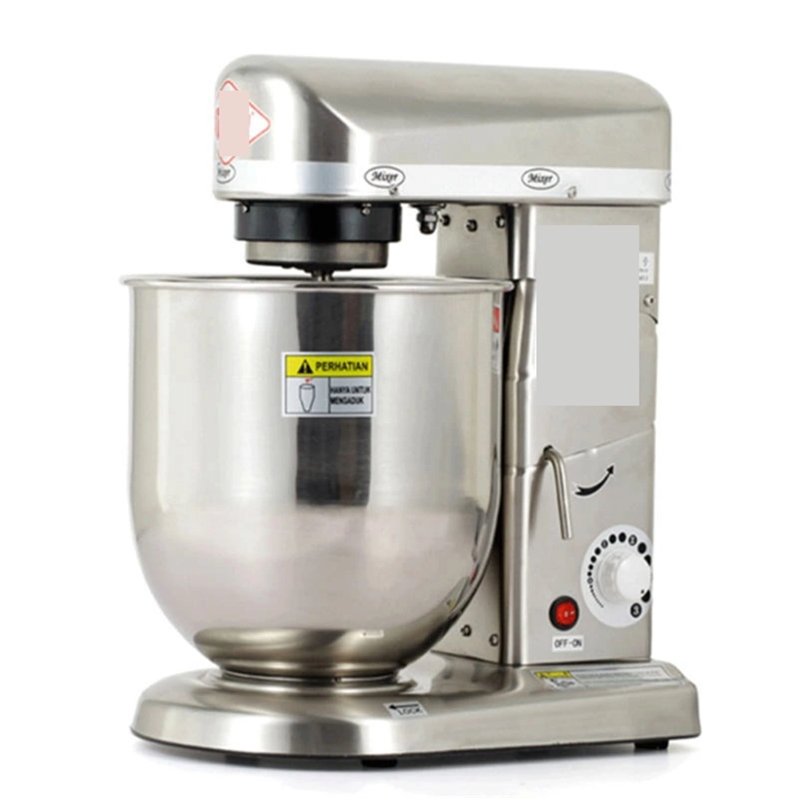 Dough mixer - Stainless Steel Commercial