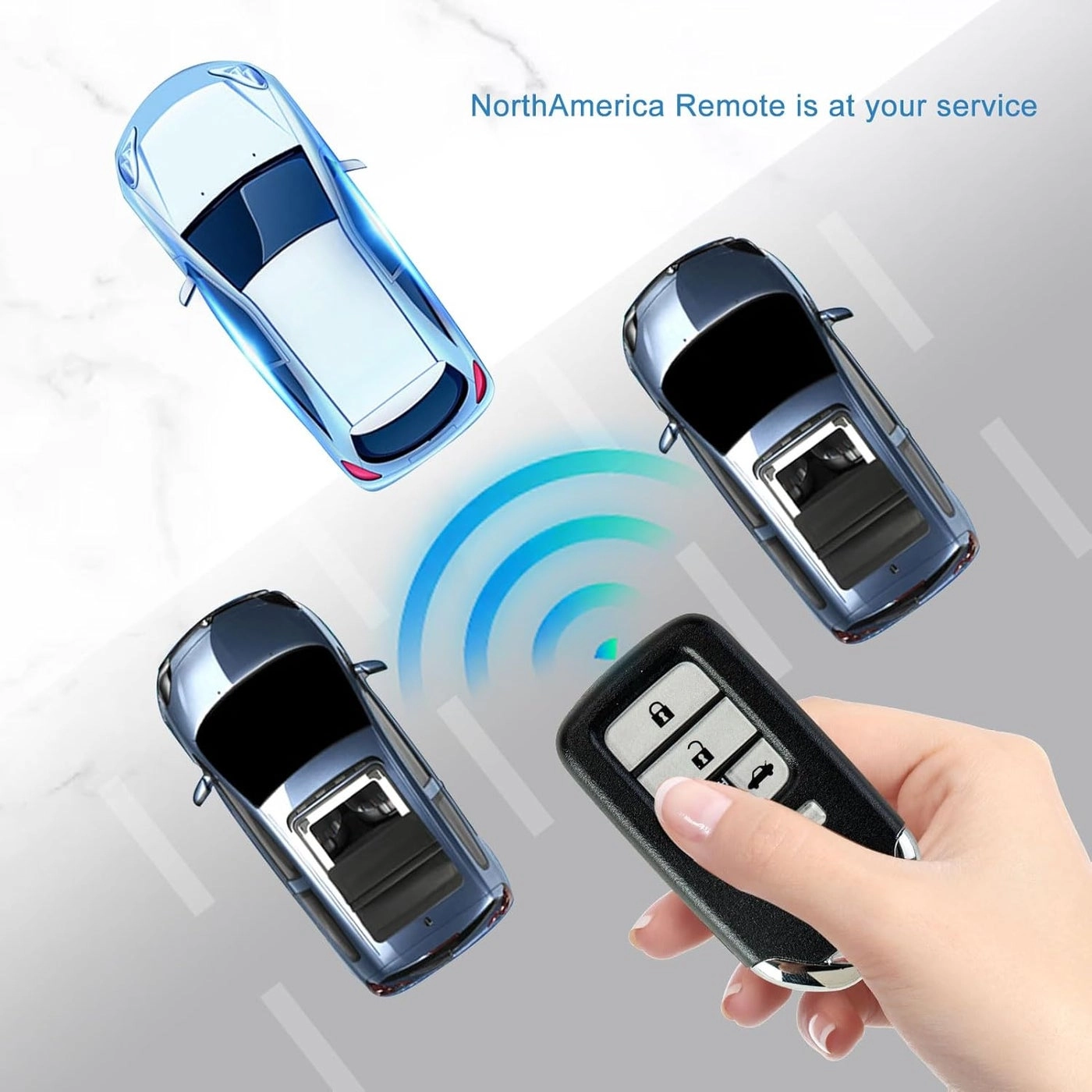 4A Chip Replacement Key Fob - Honda Accord 2018-2021