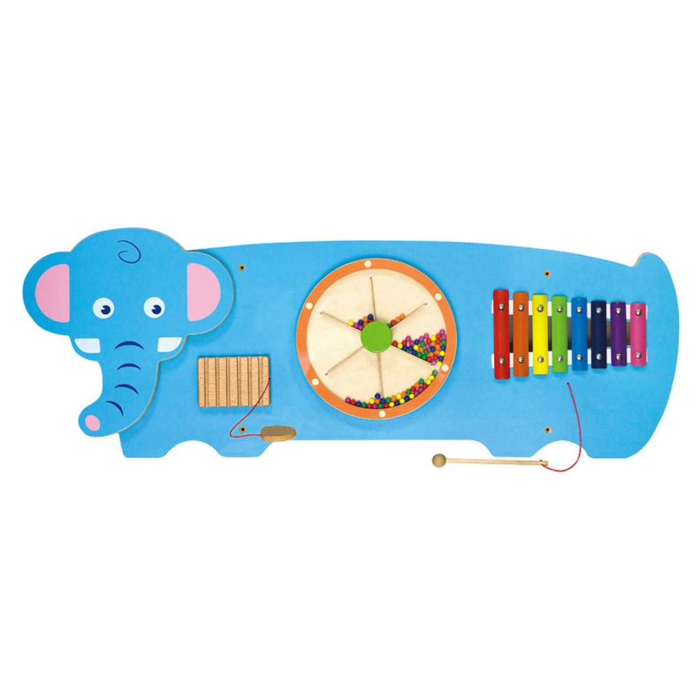Wooden Elephant Wall Toy - Suitable for 12 months & above