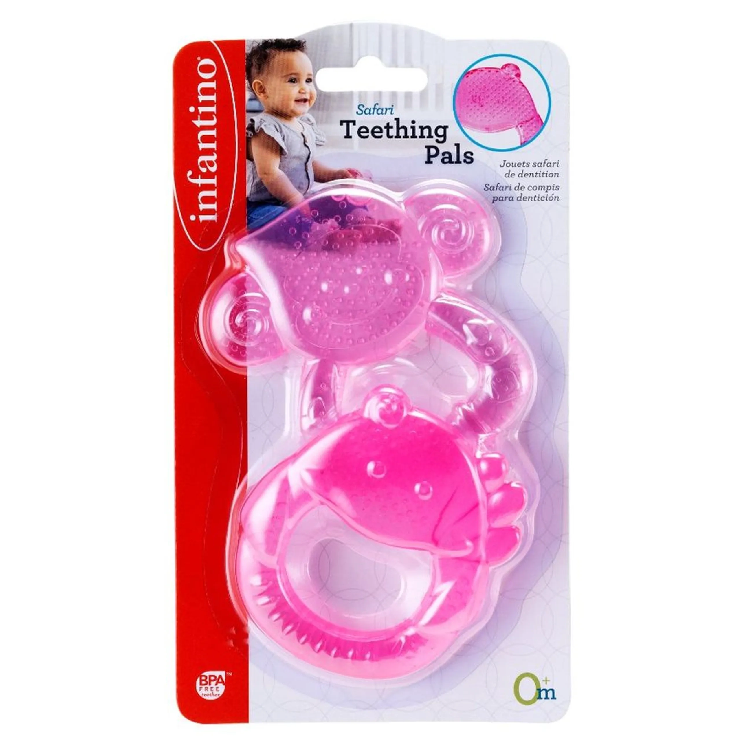 Safari Teething Pals - 0-18 months BPA free