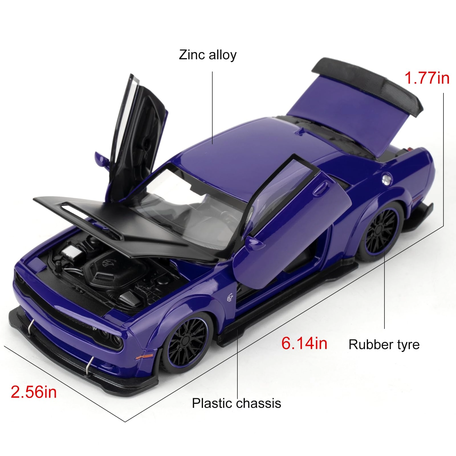 Challenger SRT Hellcat - 1:32 1.0 Count