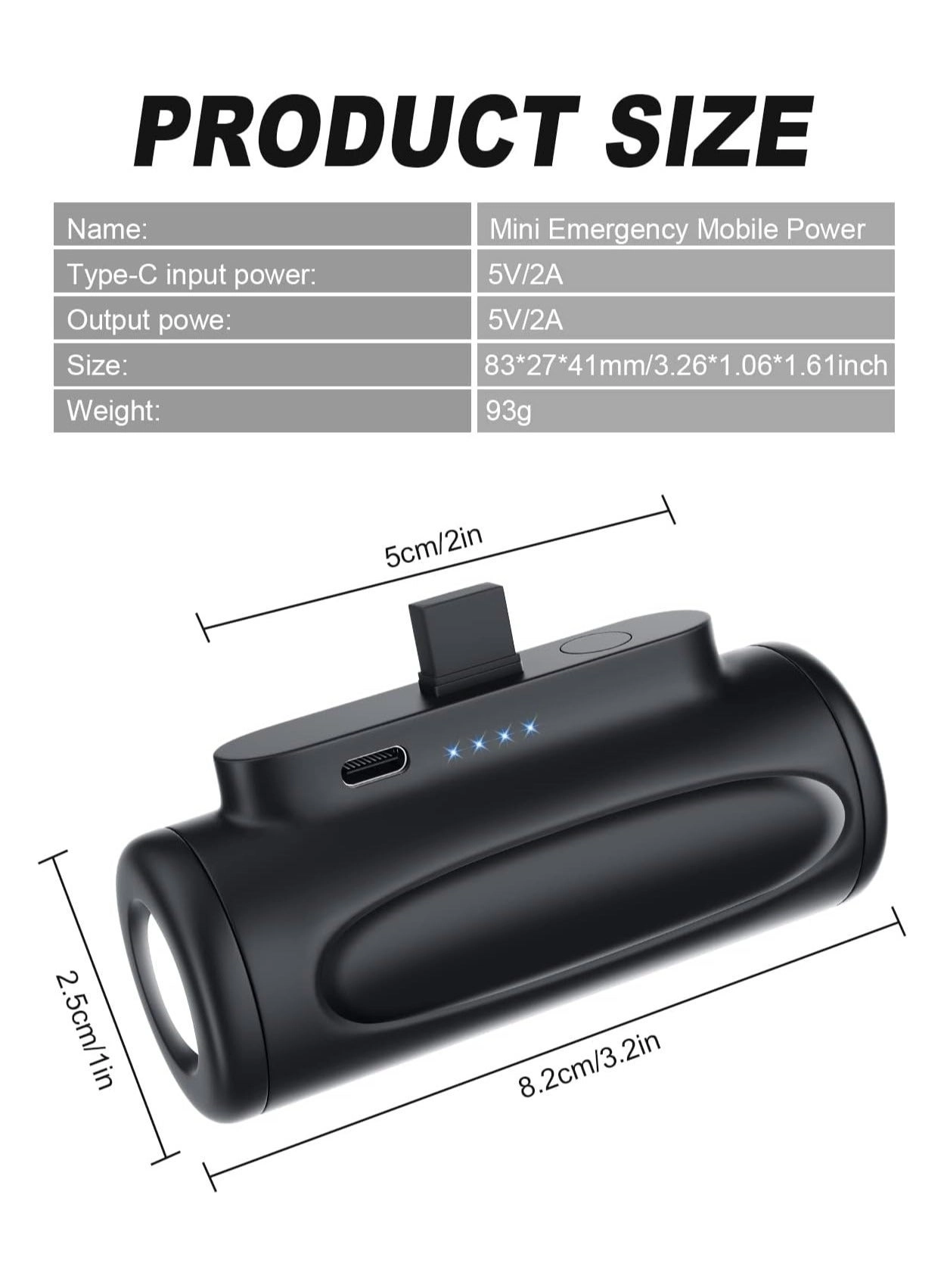 POWER89805 - 5000mAh 22.5W Fast Charging