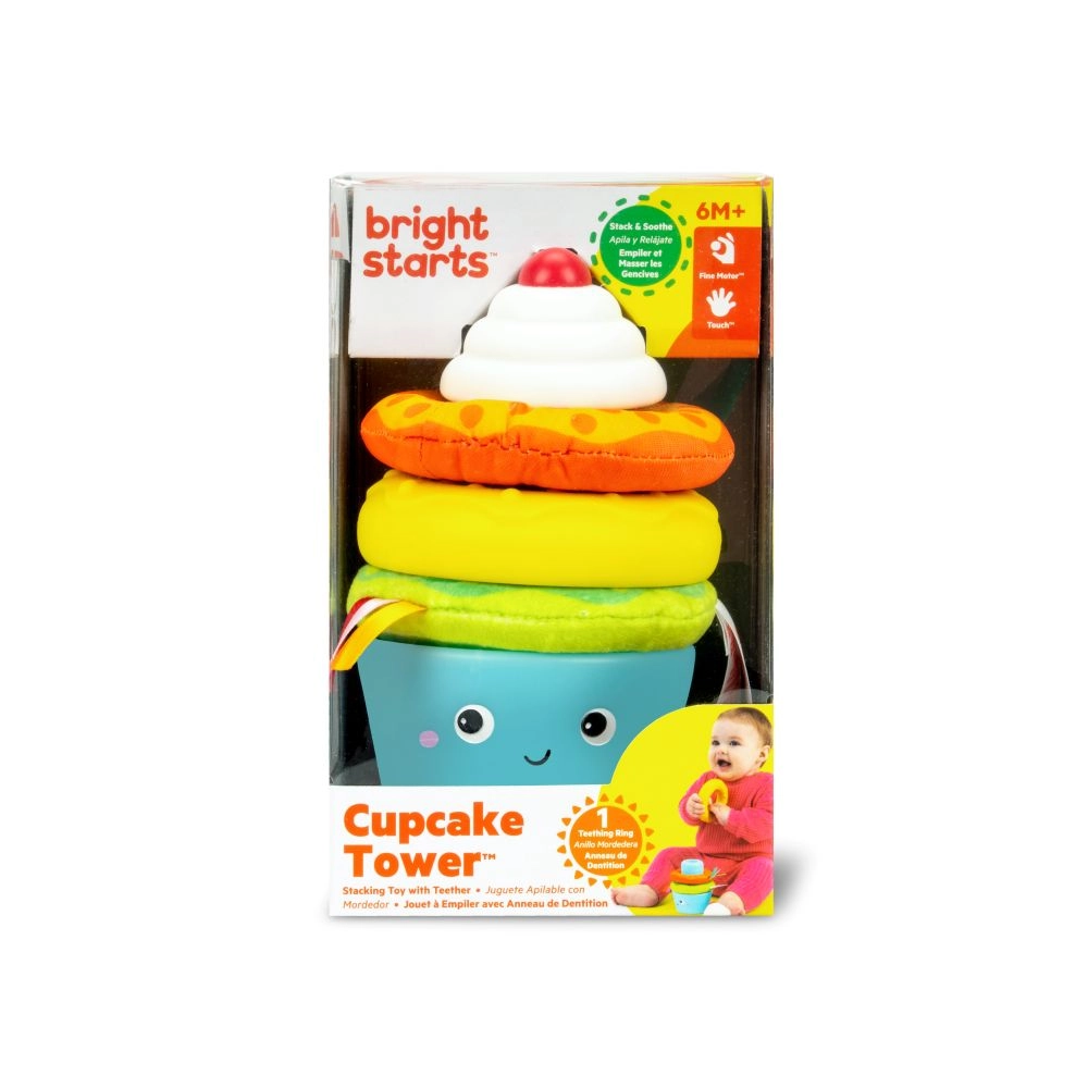 Cupcake Tower Stacking Toy