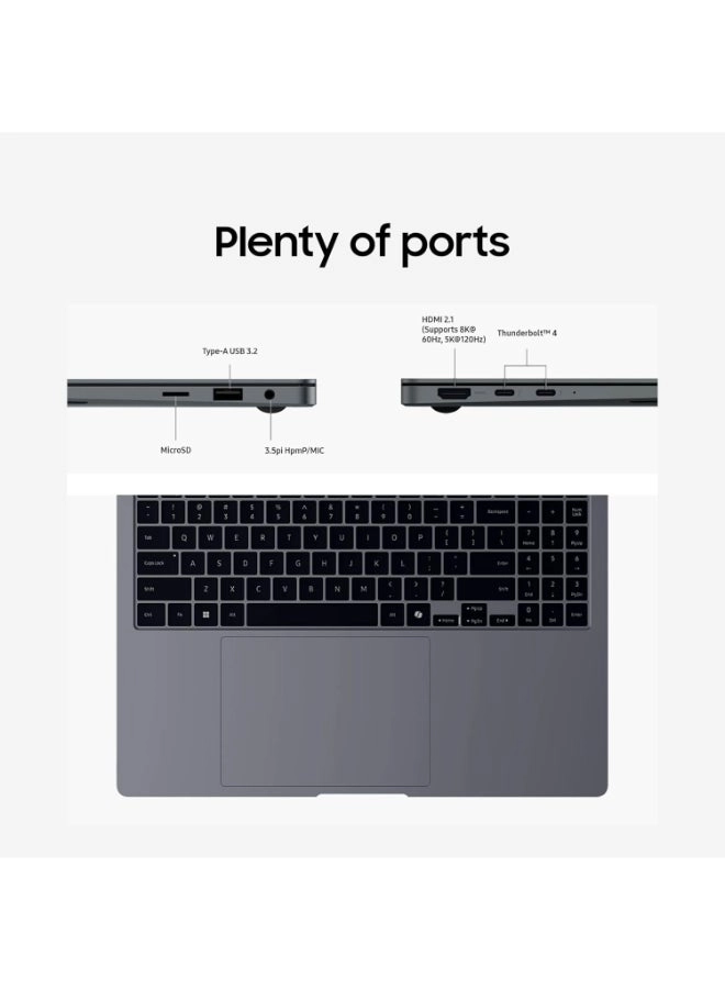 Galaxy Book 5 Pro NP960XHA-KG2US - 16'' Core Ultra 7 256V 16GB DDR5 4TB SSD