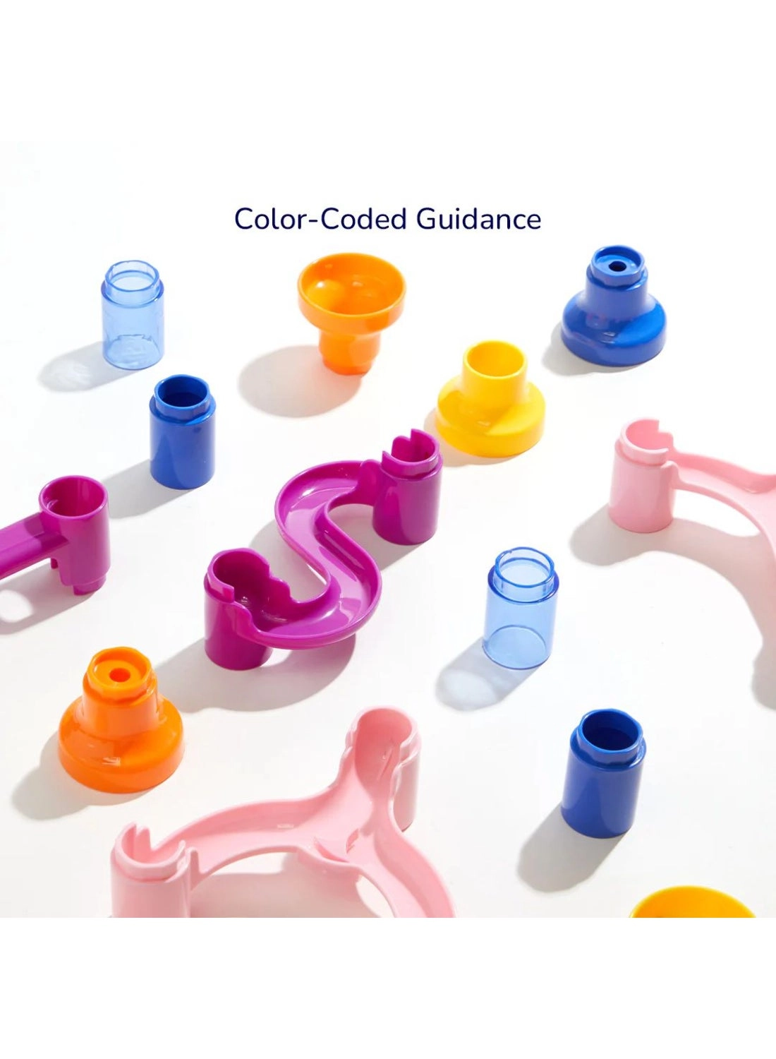 Track Marble Building Blocks - 51 pcs