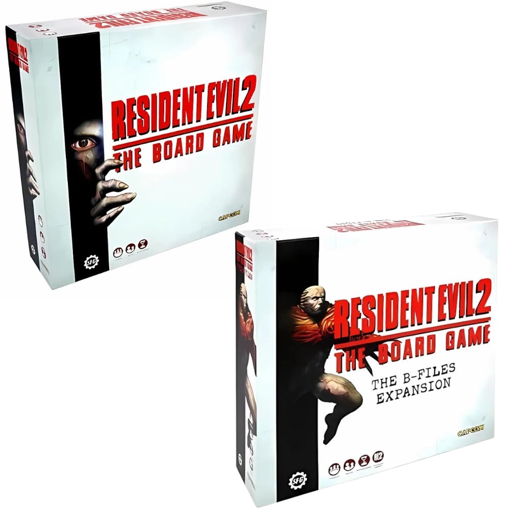 Steamforged Games Resident Evil 2 + B-Files Expansion + 4th Survivor Expansions