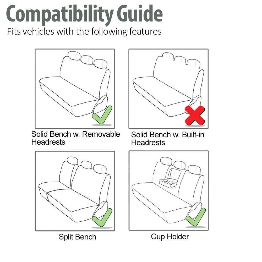 Rear Set Travel Master - Universal Fit Split Bench