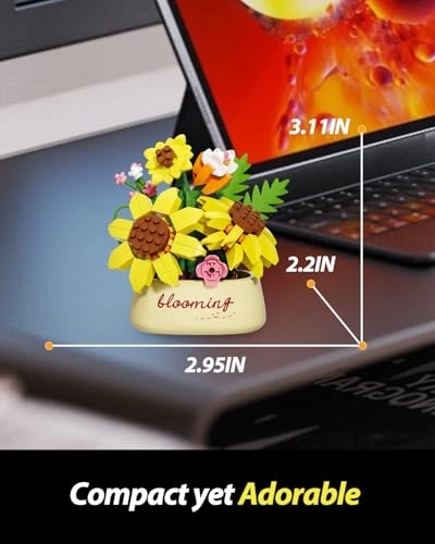 Flower Bouquet Mini Building Blocks - 170 pcs