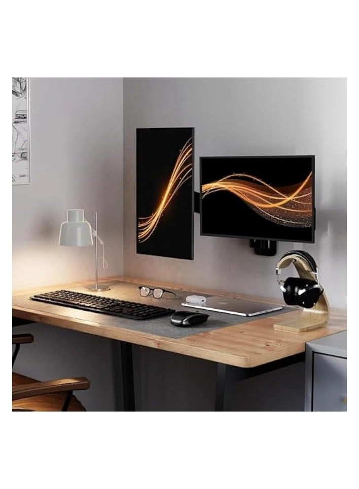 Dual Monitor Mount - 2 Monitors 32 inches 75mm or 100mm