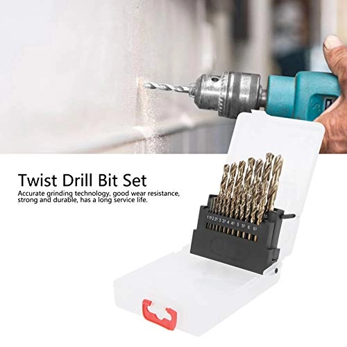 Twist Drill Bit Set - M35 cobalt-containing steel 19Pcs