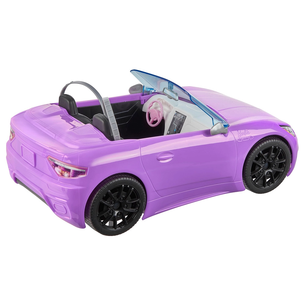 Convertible Car + Brunette Doll