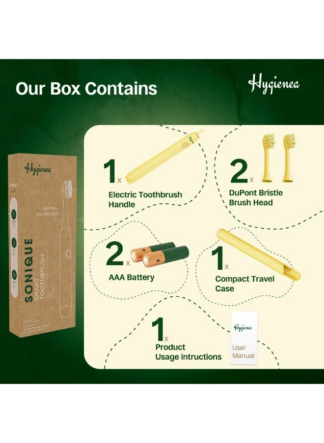 Sonique - Sunburst Yellow 2 Brush Heads